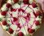 Cozy Raspberry White Chocolate Cheesecake