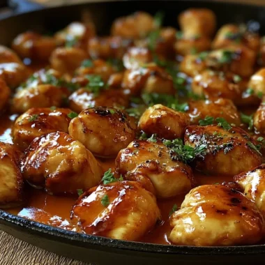 Delicious Texas Roadhouse Butter Chicken Skillet served with creamy sauce and herbs