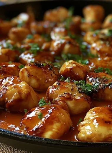 Delicious Texas Roadhouse Butter Chicken Skillet served with creamy sauce and herbs
