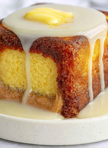 Delicious Hong Kong style French toast served with syrup and butter
