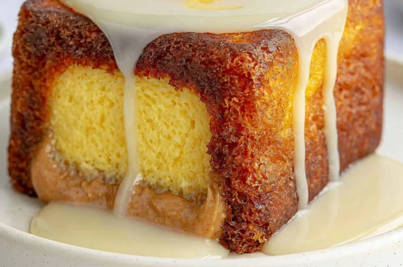 Delicious Hong Kong style French toast served with syrup and butter
