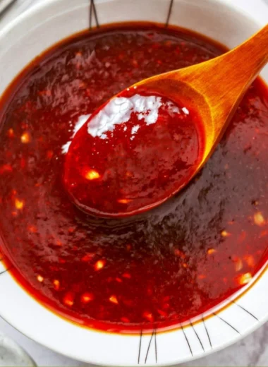 Homemade bibimbap sauce for authentic Korean cuisine