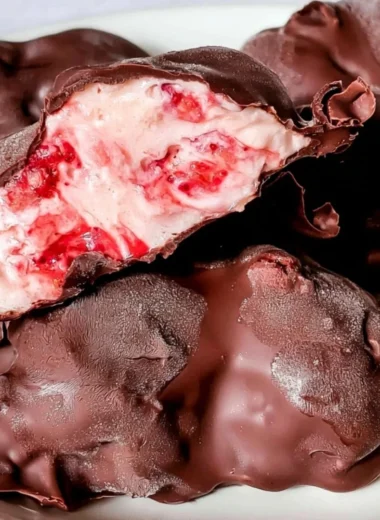 Cozy chocolate banana oat bites ready to be enjoyed as a healthy snack